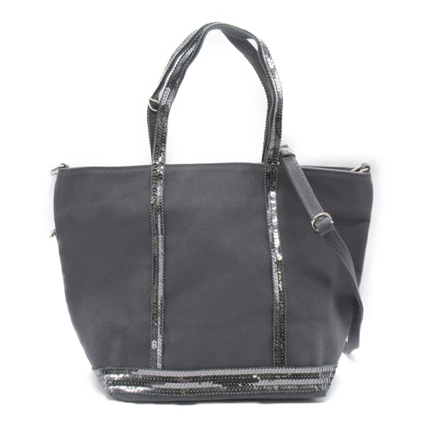 vanessabruno 2way Shoulder Hand Bag VB0PVE01V40435998 cotton Gray Anthracite NEW