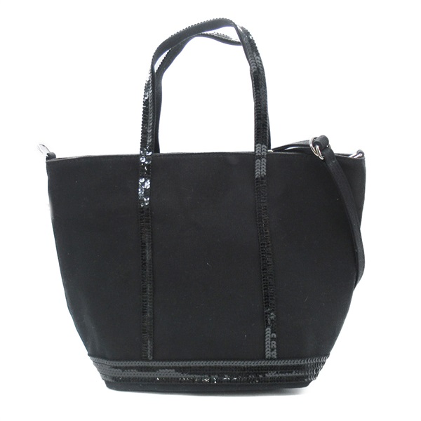 vanessabruno 2way Shoulder Hand Bag VB0PVE01V40435999 cotton Black NEW Women 3