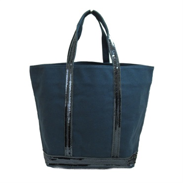 vanessabruno Tote Hand Bag VB0PVE01V40413781 canvas Cotton Navy Pyrite NEW Women