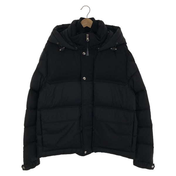 MONCLER Down jacket coat 1A00136596K79993 Nylon Black NEW Women size 3 hoodie