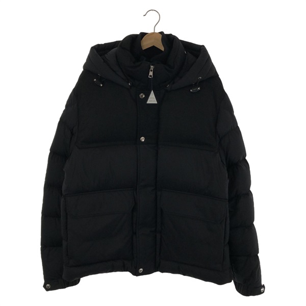 MONCLER Down jacket blouson hoodie 1A00136596K79994 Nylon Black
