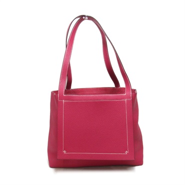 HERMES Cabas serie 31 Tote Bag Clemence leather Pink Used Women Z
