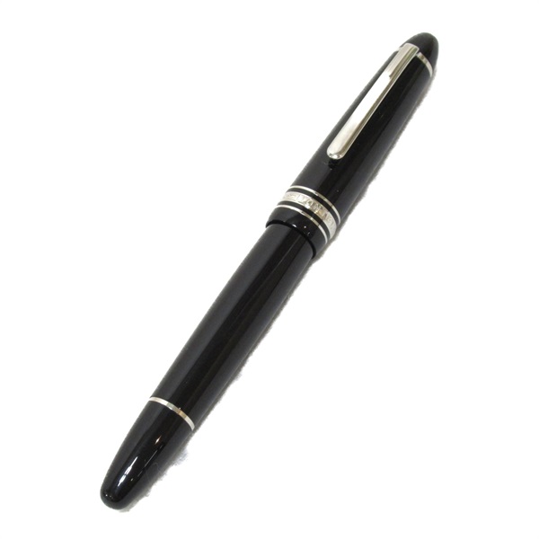 MONTBLANC Meisterstück 146 Le Grand Platinum Line Fountain Pen AU585 Black Used