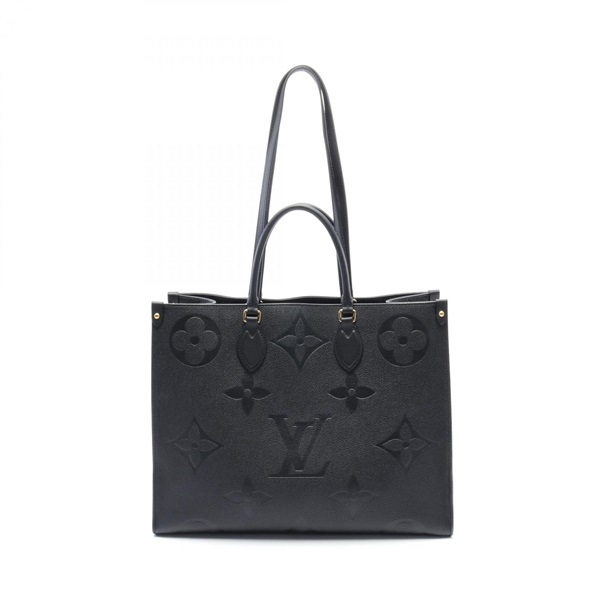 LOUIS VUITTON On the Go GM Tote shoulder Bag M44925 Monogram empreinte noir LV