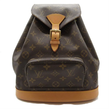 LOUIS VUITTON Montsouris MM Backpack Bag M51136 Monogram Canvas Used LV