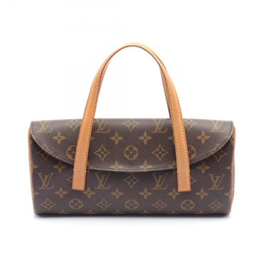 LOUIS VUITTON Sonatine Hand Flap Bag M51902 Monogram Canvas Used  LV Women