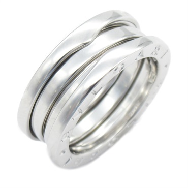BVLGARI B-zero 1 Ring 18KWG White Gold Used unisex US size 5.75 #51