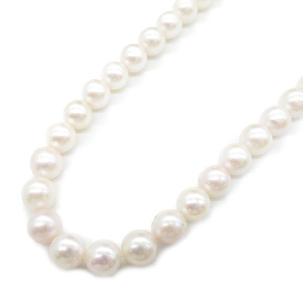 JEWELRY Pearl Necklace Silver925 Pearl White Used women