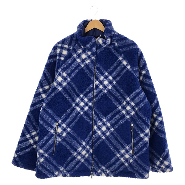 BURBERRY Down jacket coat A 807877750 polyamide Blue NEW Women size 50