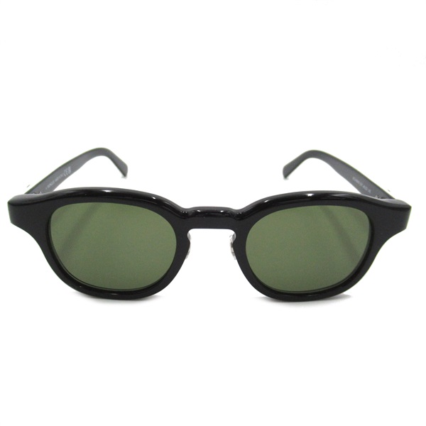 MONCLER sunglasses 5184D 001 46 Plastic Black Green NEW unisex 6