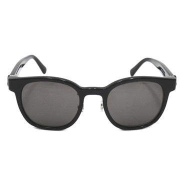 MONCLER sunglasses 5201D 001 50 Plastic Black gray smoke type lens NEW Women 3