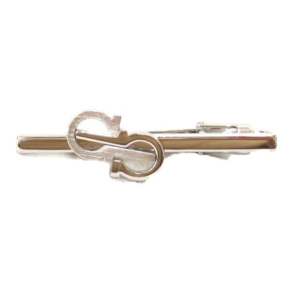 Salvatore Ferragamo Tie pin 759388 brass Silver NEW mens