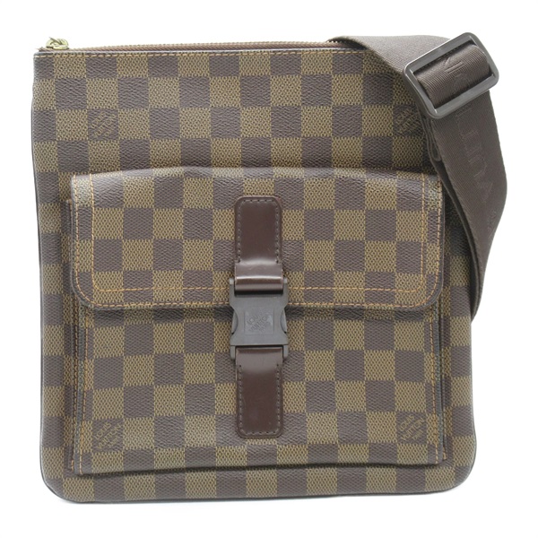 LOUIS VUITTON Pochette Melville Crossbody shoulder bag N51127 Damier Used LV