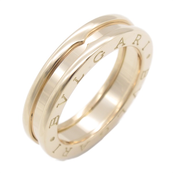 BVLGARI B-zero1 one Ring K18 PG Rose Gold Used #51 US size #5.75
