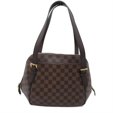 LOUIS VUITTON Belem Shoulder Bag N51174 Damier canvas Brown Ebene Used