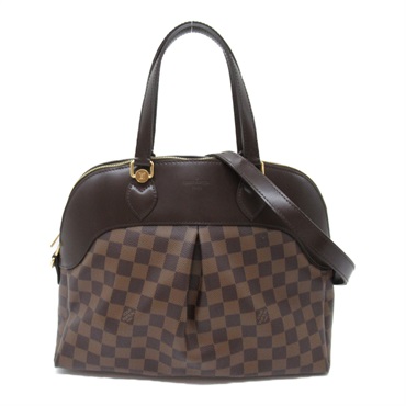 LOUIS VUITTON Salvi Shoulder Bag N41399 Damier canvas Brown Used Women 2way LV