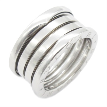 BVLGARI B-zero 1 Ring 18KWG White Gold Used unisex US size 6.25 #52