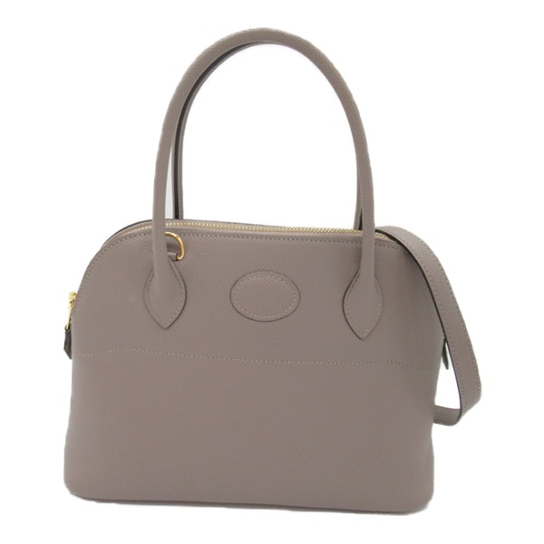 HERMES Bolide27 hand shoulder bag D Epsom Gris tourterelle Used GHW