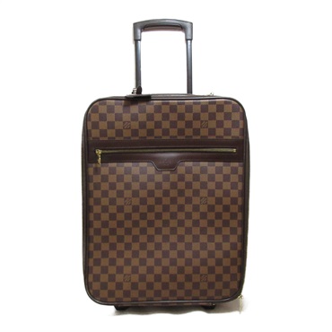 LOUIS VUITTON Pegase 45 Suitcase N23293 Damier canvas Brown Used mens LV