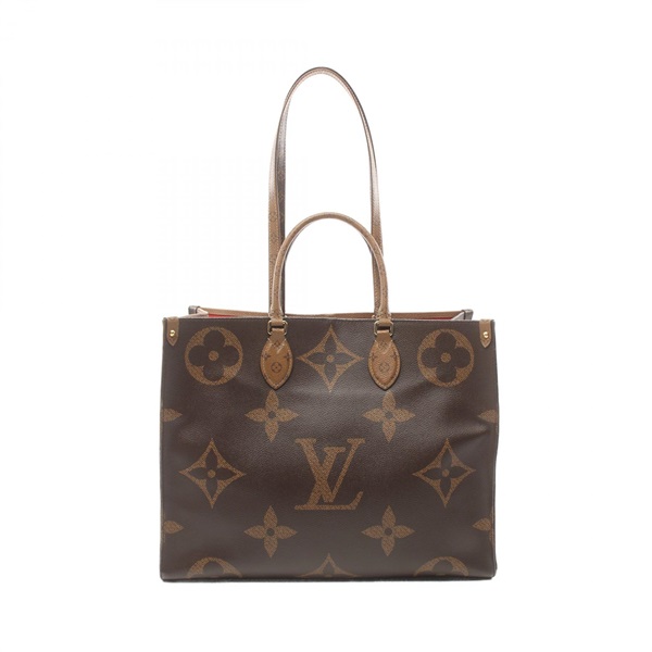 LOUIS VUITTON OntheGo GM Monogram Giant Reverse Tote Bag M44576 canvas Brown LV
