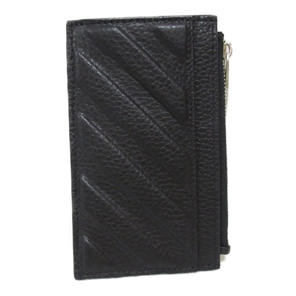 OFF-WHITE Card Case holder OMND057F23LEA0011000 Y leather Black Used unisex