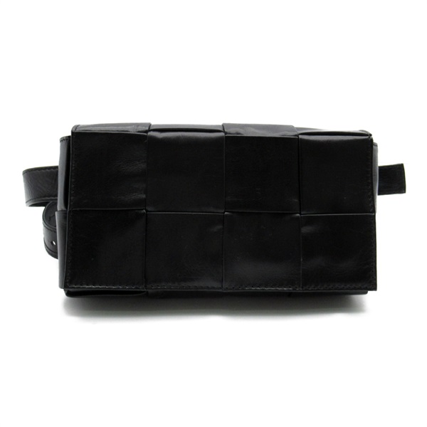 BOTTEGA VENETA Waist bum bag pouch 651053VCQ728803 Calfskin black