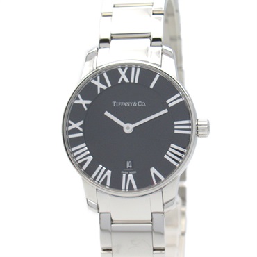 TIFFANY＆CO Atlas 2 Wrist Watch 34875952 Quartz Stainless Steel Used Women