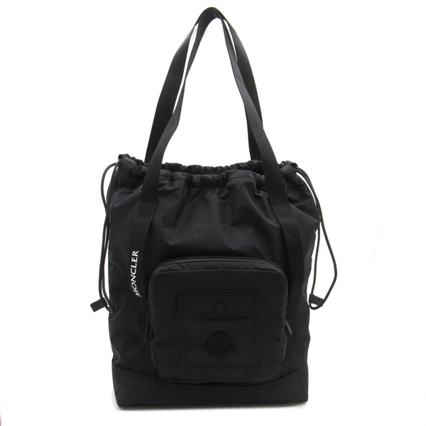 MONCLER Tote shoulder drawstring Bag 5D00002M3815999 polyamide Black