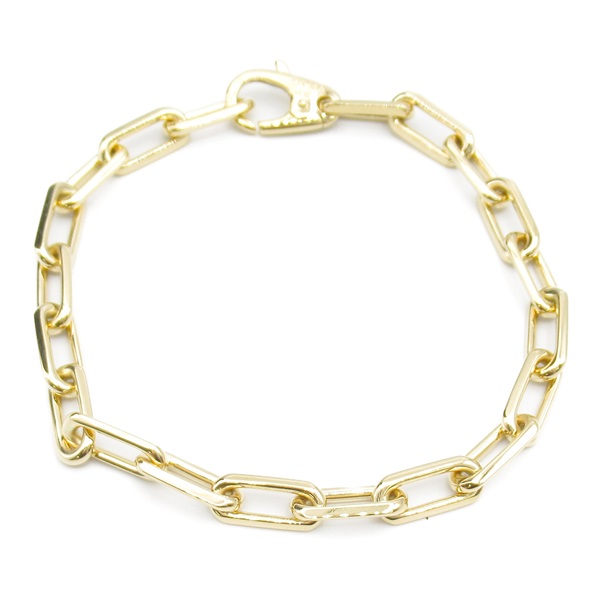 CARTIER Santos Spartacus Bracelet 18KYG Yellow Gold Used unisex