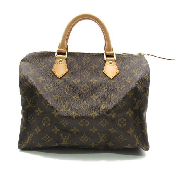LOUIS VUITTON Speedy 30 Boston Hand Bag M41526 Monogram Canvas Used LV women