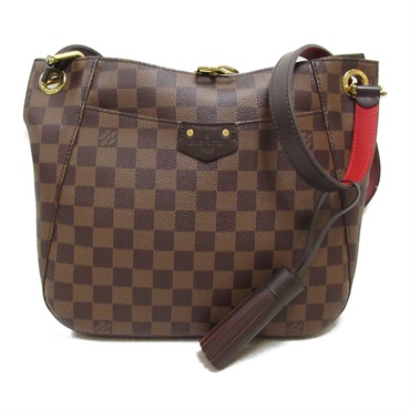 LOUIS VUITTON Southbank Shoulder Bag N42230 Damier canvas Brown Ebene Used Women