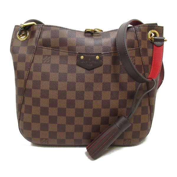 LOUIS VUITTON Southbank Shoulder Bag N42230 Damier canvas Brown Ebene Used Women