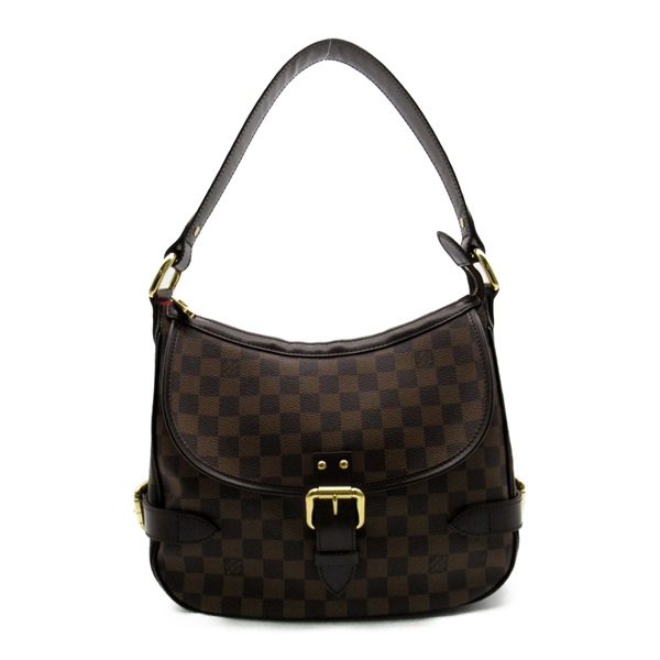 LOUIS VUITTON Highbury Shoulder Bag N51200 Damier canvas Brown Ebene Used Women