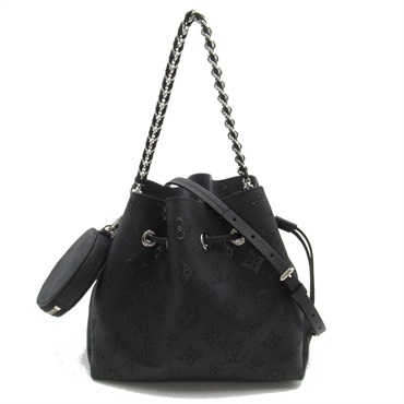 LOUIS VUITTON Bella 2way chain Shoulder crossbody Bag M57070 Mahina noir LV