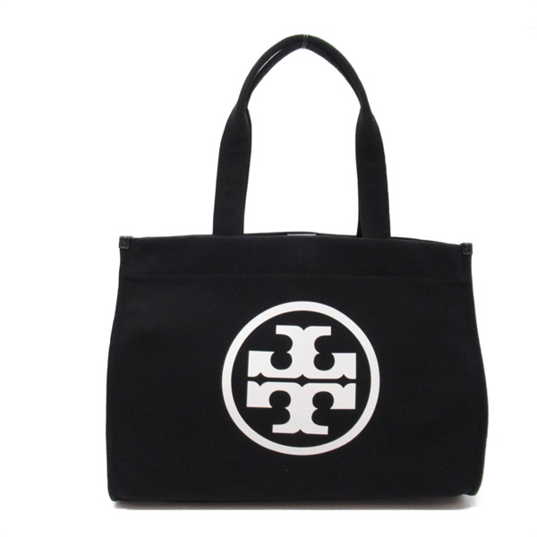 Tory Burch Tote Bag 148792002 cotton Black White NEW unisex