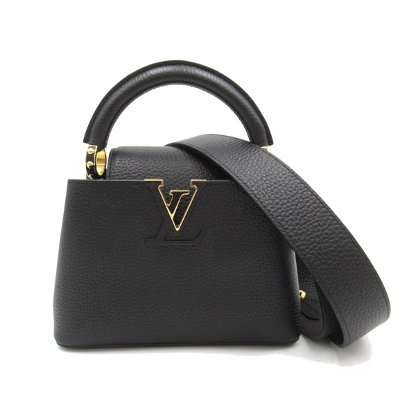 LOUIS VUITTON Capucine MINI 2way Shoulder crossbody bag M56071 Taurillon Noir LV