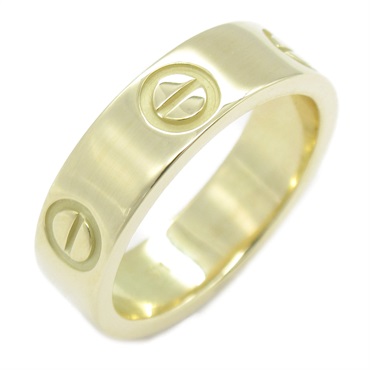 CARTIER Love Ring 18KYG Yellow Gold Used unisex US size 5 #51