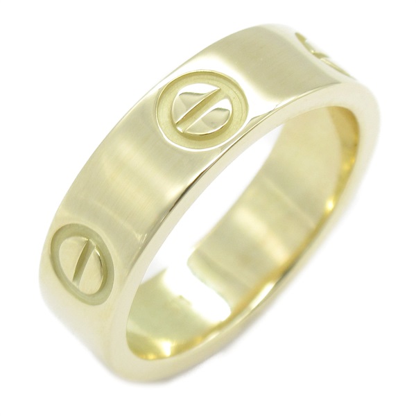 CARTIER Love Ring 18KYG Yellow Gold Used unisex US size 5 #51
