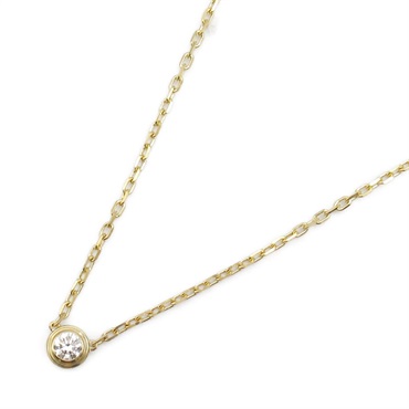 CARTIER D'amour diamond Necklace SM 18KYG Yellow Gold Used women