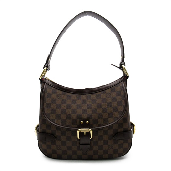 LOUIS VUITTON Highbury Shoulder Bag N51200 Damier canvas Brown Ebene Used Women