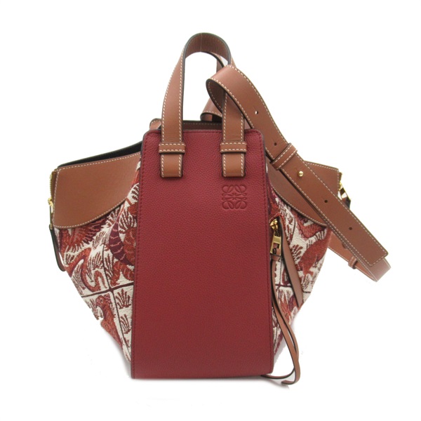 Small Leather Cavas deals Hommock Crossbody