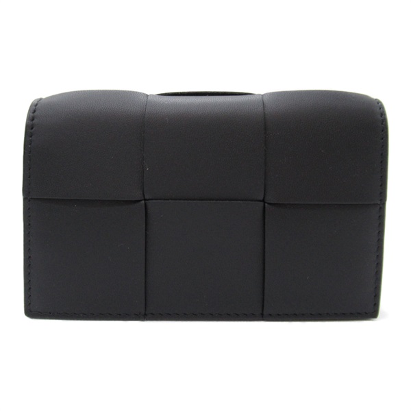 BOTTEGA VENETA Card Case holder 651396V3UO38803 Lambskin Black