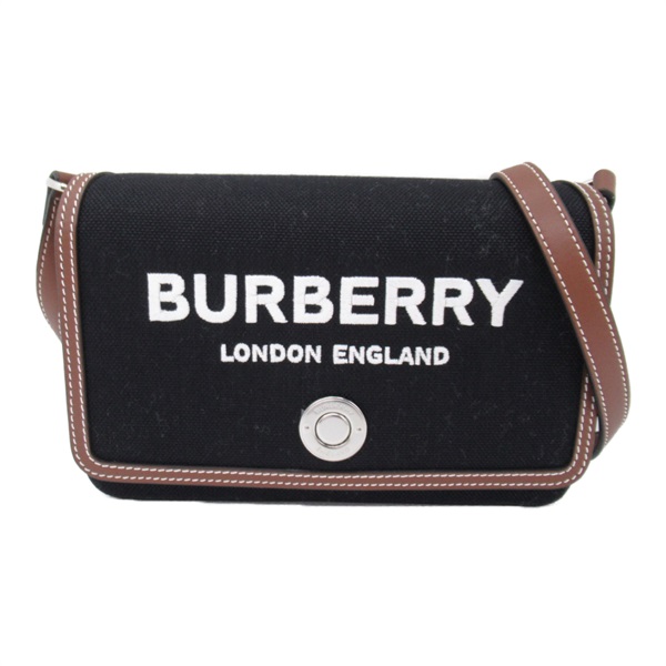 BURBERRY New Hampshire Shoulder crossbody Bag 8055181 Fabric leather Black