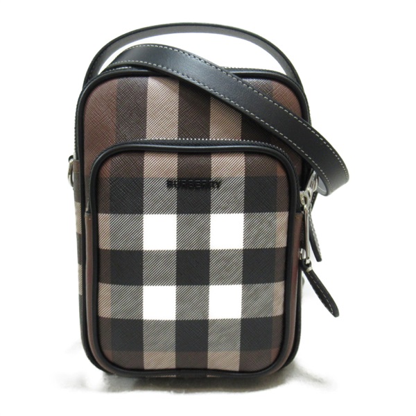 BURBERRY Crossbody Shoulder Bag 8049118 cotton Polyurethane Brown NEW mens