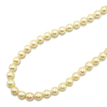 JEWELRY Pearl Necklace SV 925 White Used