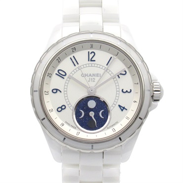 CHANEL J12 Fars de Lune Wrist Watch H3404 Automatic winding ceramic Used mens