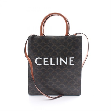 Celine triomphe small tote bag vertical sale