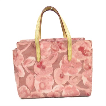 LOUIS VUITTON Catalina BB Tote Bag Hand M90040 Vernis Used Women LV Pink