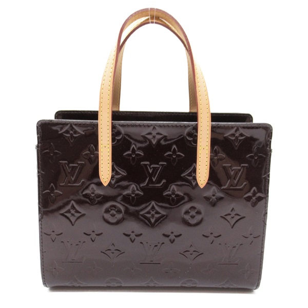 LOUIS VUITTON Catalina BB Tote Bag M90017 Vernis leather Amarrant Used LV
