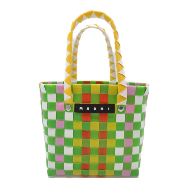 MARNI Woven Micro Basket Tote Hand Bag M00178M00IW0M536 polypropylene NEW 1